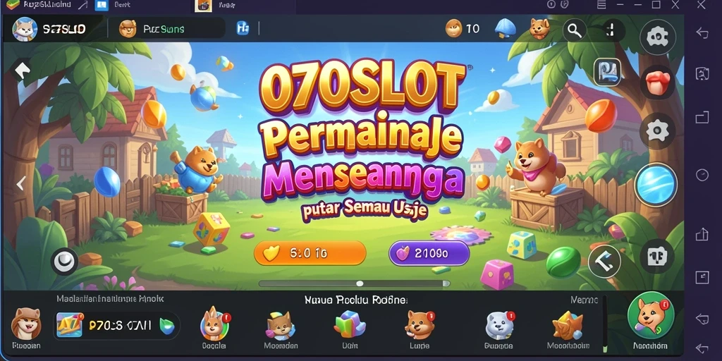 Screenshot menampilkan gameplay seru dari 070SLOT dengan teka-teki menarik.