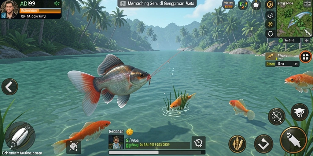 Tangkapan ikan besar di permainan ADI99 dengan grafis menawan.