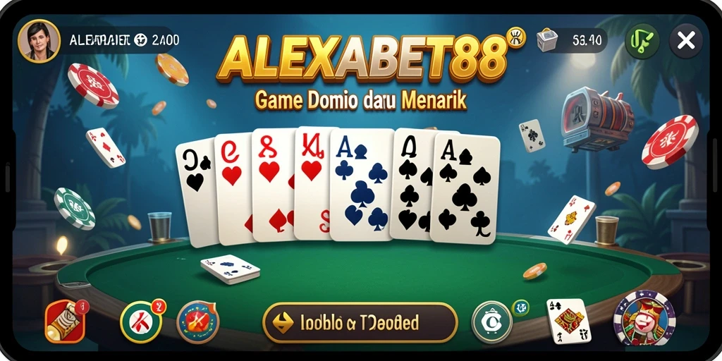 Tampilan gameplay seru dan kompetitif di ALEXABET88.