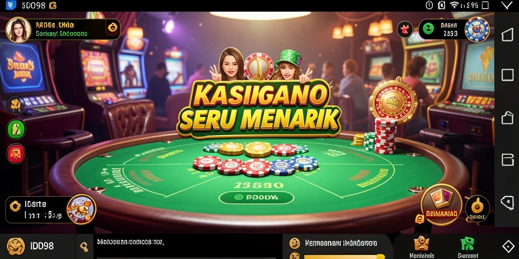 Mainkan ID098 dan nikmati sensasi kasino nyata di ponsel Anda.