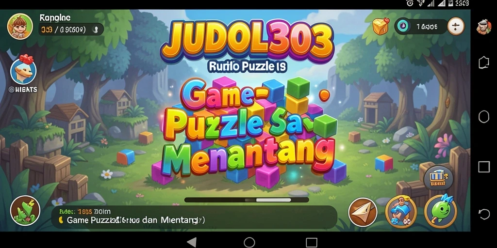 Tampilan gameplay mengasyikkan di JUDOL303 dengan berbagai tantangan Puzzle.