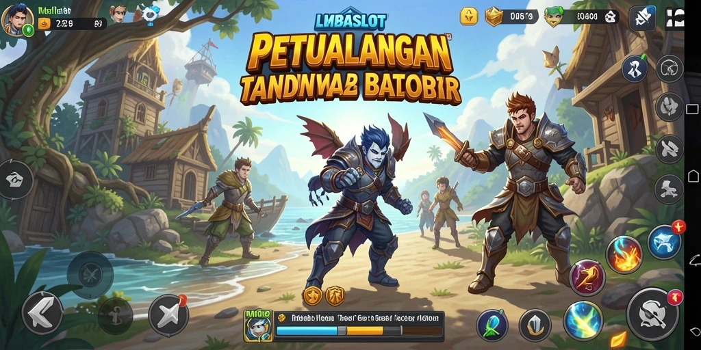 Tampilan gameplay Open World menakjubkan dari LMBASLOT.
