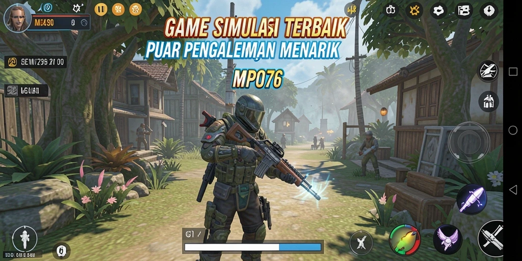 Tampilkan gameplay MPO76 yang menarik dan interaktif.