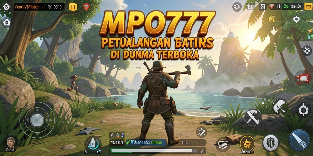 Gameplay MPO777 menampilkan kebebasan eksplorasi tanpa batas.