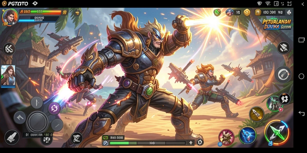 Tampilan gameplay seru PGTOTO dengan aksi mendebarkan.