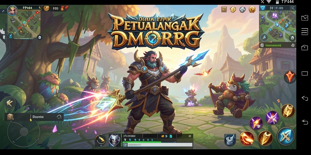 Tampilan gameplay PP444 dengan grafis menawan dan aksi mengesankan.