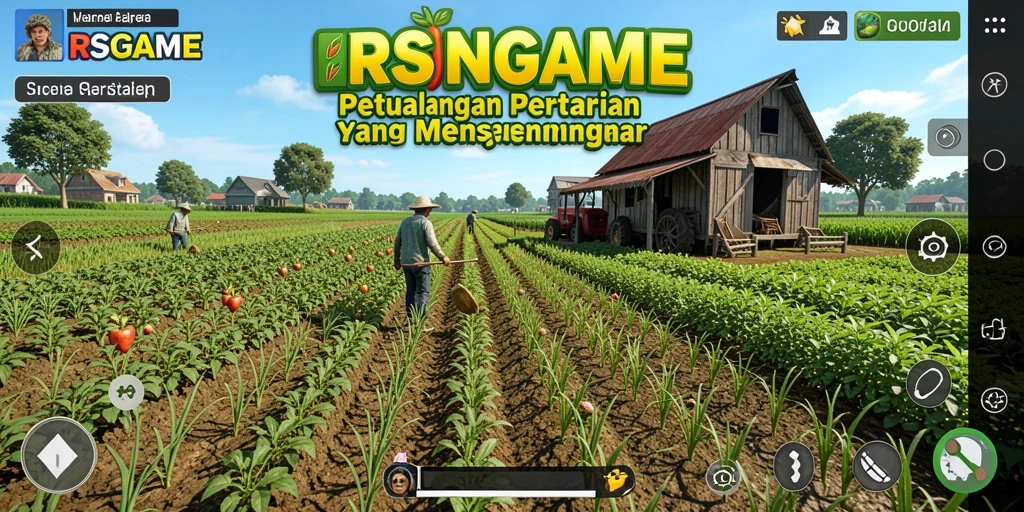 Gameplay seru dengan berbagai aktivitas pertanian yang menantang.