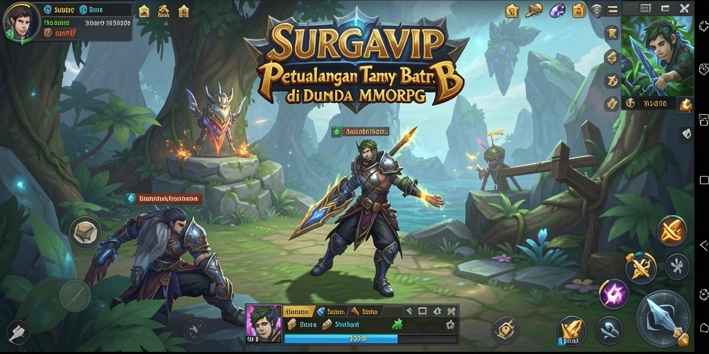 Gameplay seru dan interaktif di dunia fantasi SURGAVIP.