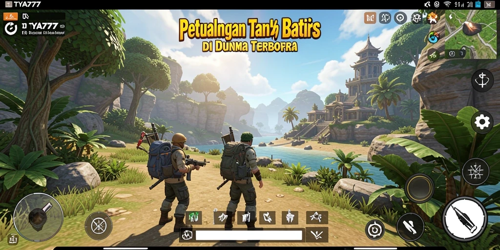 Screenshot gameplay TYA777 yang memukau di dunia Open World.