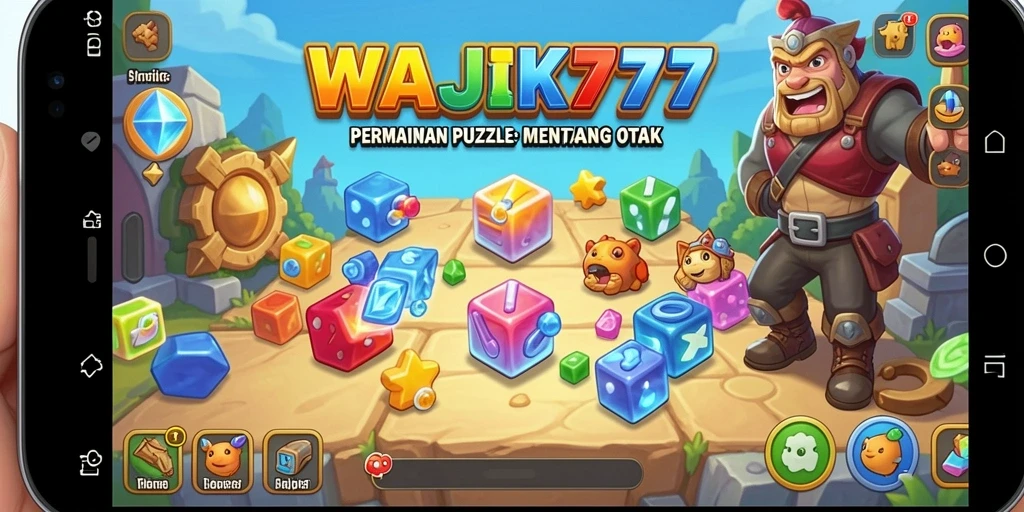 Screenshot gameplay yang menunjukkan tantangan menarik di WAJIK777.